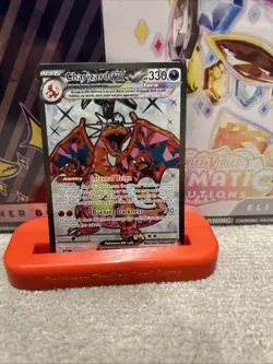 Pokemon TCG Charizard EX 215/197 Obsidian Flames Full Art - Image 1