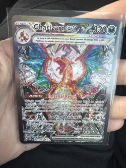 Pokemon TCG Obsidian Flames Charizard EX 223/197 Special Illustration Rare - Image 1