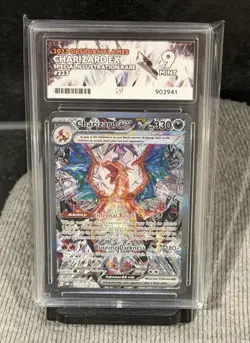 Pokemon TCG Obsidian Flames Charizard EX Card 223/197 Ace 9 - Image 1