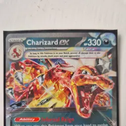 Pokemon TCG Charizard EX Obsidian Flames Holo Card 125/197 NM - Image 2