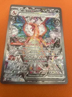 Pokemon TCG Obsidian Flames Charizard EX 223/197 Special Illustration Rare - Image 2