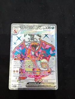 Pokemon TCG Charizard EX Obsidian Flames 215/197 Secret Rare - Image 1