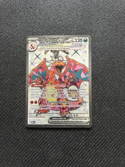 Charizard EX Ultra Rare 215/197 Scarlet Violet Obsidian Flames Pokemon TCG - Image 5