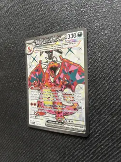 Charizard EX Ultra Rare 215/197 Scarlet Violet Obsidian Flames Pokemon TCG - Image 2