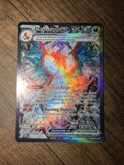 Pokemon TCG Charizard ex Sv03: Obsidian Flames 223/197 Special Illustration Rare - Image 1