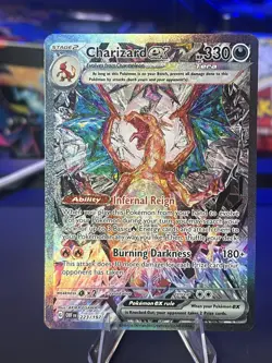Pokemon TCG Charizard EX Sir Obsidian Flames 223/197 - Image 1
