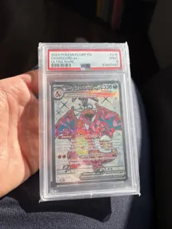 Pokemon TCG Charizard EX PSA 9 215/197 Obsidian Flames - Image 4