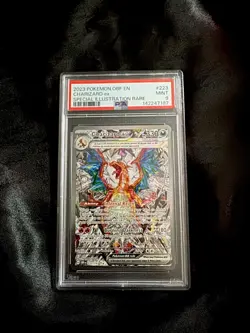Charizard EX Sv03: Obsidian Flames Holo Pokemon TCG Card PSA 9 Mint 223/197 - Image 1