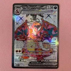 Charizard EX Ultra Rare 215/197 Scarlet Violet Obsidian Flames Pokemon TCG - Image 2