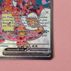 Charizard EX Ultra Rare 215/197 Scarlet Violet Obsidian Flames Pokemon TCG - Image 5
