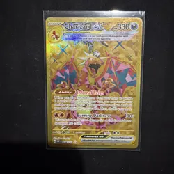 Pokemon Gold Charizard EX Obsidian Flames 228/197 Gold Hyper Rare English TCG - Image 1