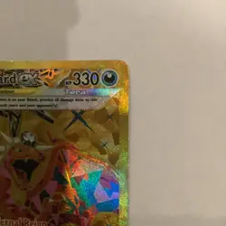 Pokemon TCG Gold Charizard EX Obsidian Flames 228/197 Gold Hyper Rare - Image 3