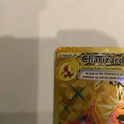 Pokemon TCG Gold Charizard EX Obsidian Flames 228/197 Gold Hyper Rare - Image 5