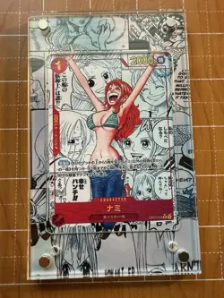 NAMI ONE PIECE TCG PRB-01 THE BEST OP01-016 Magnetic 🧲 Extended Art Case - Image 2