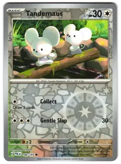 Tandemaus - 166/193 Reverse Holo SV02: Paldea Evolved Pokemon TCG - Image 1