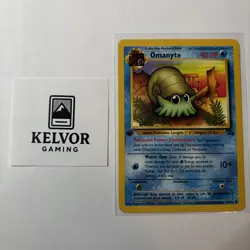 Lot of Six Omanyte Fossil 1st Edition #52/62 Pokemon - Kelvor Gaming - Image 4