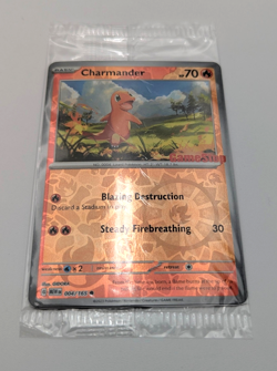 Sealed Pokemon TCG Charmander 004/165 GameStop Promo Scarlet & Violet 151 - Image 3