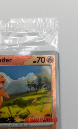 Sealed Pokemon TCG Charmander 004/165 GameStop Promo Scarlet & Violet 151 - Image 5