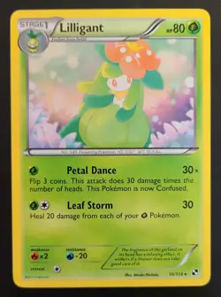 Pokemon LILLIGANT 10/114 Rare Black & White - Light Play 🍒 - Image 4
