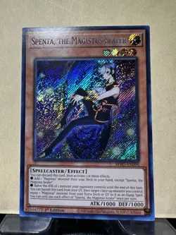 Yu-Gi-Oh! Spenta, the Magistus Sealer Secret Rare BPRO-EN098 - Image 1