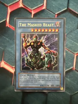 The Masked Beast LON-001 Labyrinth of Nightmare 1st Edition Ultra Rare - Image 1