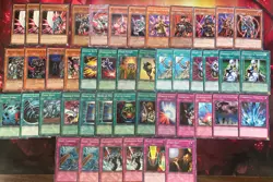Complete Warrior Goat Deck Yugioh Charity Greed Staples and More - Image 1