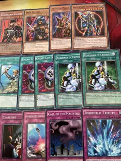 Complete Warrior Goat Deck Yugioh Charity Greed Staples and More - Image 5