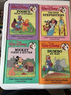 Vintage Walt Disney Beginning Reader Fun To Read Vol 1-19 Missing 18 Bantam Book - Image 3