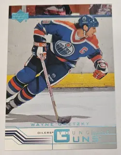 2001-02 Upper Deck Young Guns Flashback Wayne Gretzky #424 - Image 1