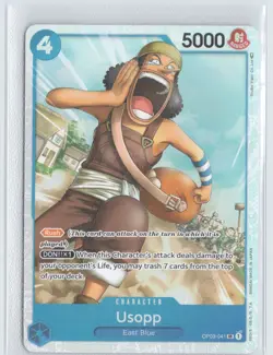 Usopp OP03-041 Super Rare Pillars of Strength One Piece Near Mint - Image 1