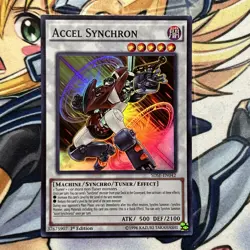 YUGIOH ACCEL SYNCHRON SDSE-EN042 SUPER 1ST ED NM🥶 - Image 1