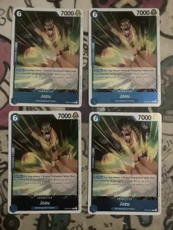 4x Jozu OP08-047 Two Legends One Piece TCG Foil Rare English Playset - Image 1