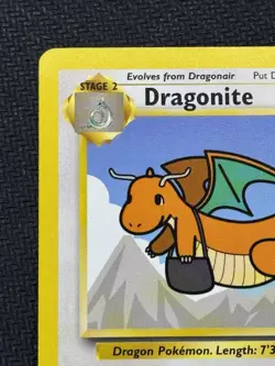 Pokemon TCG Dragonite 5 WOTC Black Star Promo Movie Card Near Mint Condition - Image 2