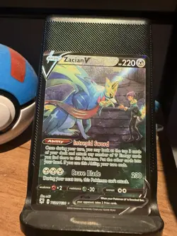 Pokemon TCG Zacian v TG21/TG30 Trainer Gallery Astral Radiance - Image 1