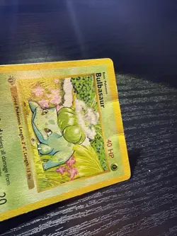 Pokemon Bulbasaur Base Set 1st Edition 44/102 Shadowless Damaged (DMG) - Image 3