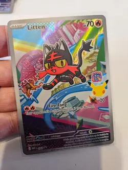 Pokemon First Partner Illustration Collection | Gen 7 Starters | Set Of 3 NM - Image 3