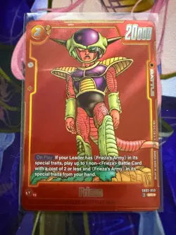 Frieza - SB02-053 Alternate Art Manga Booster 02 Dragon Ball Card English - Image 1