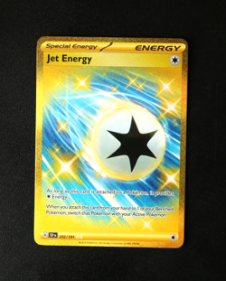 Pokemon Card TCG - Jet Energy 252/191 - Surging Sparks - Hyper Rare - NM ⭐ - Image 1