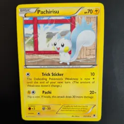 PACHIRISU 25/119 POKEMON CARD (PHANTOM FORCES SET) - Image 1
