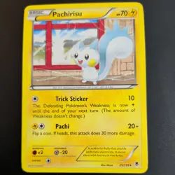 PACHIRISU 25/119 POKEMON CARD (PHANTOM FORCES SET) - Image 2