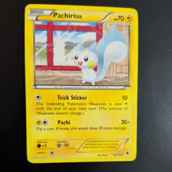 PACHIRISU 25/119 POKEMON CARD (PHANTOM FORCES SET) - Image 3