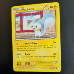PACHIRISU 25/119 POKEMON CARD (PHANTOM FORCES SET) - Image 4