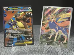 Pokemon PFLN Holo Card Lot – Mega Kangaskhan EX, Zacian (Basic) – English - Image 1