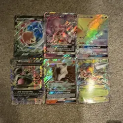 Pokemon TCG Holo Cards - 6 Cards Jumbo Cards - Image 1