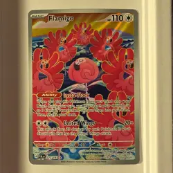 Flamigo 227/193 Sv02 Paldea Evolved Illustration Rare Holo Pokemon Card - Image 1