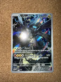 N's Zekrom 031 Me: Mega Evolution Promo NOT SEALED Full Art Pokemon Card - Image 1