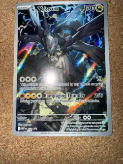 N's Zekrom 031 Me: Mega Evolution Promo NOT SEALED Full Art Pokemon Card - Image 3