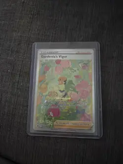 Pokemon Card Gardenia's Vigor GG61/GG70 NM Crown Zenith Full Art Ultra Rare TCG - Image 1