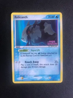 Pokemon Card - Relicanth Ex Holon Phantoms Holo Stamped Rare 30/110 - NM - Image 1