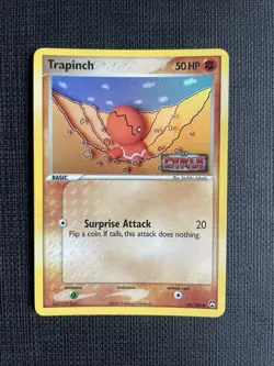 Trapinch 68/108 Power Keepers Stamped Reverse Holo Pokemon TCG Card - NM - Image 1